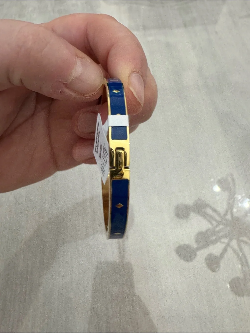 NWT Alex + Ani Resilient Spirit Inspirational Enamel Hinge Bangle Bracelet